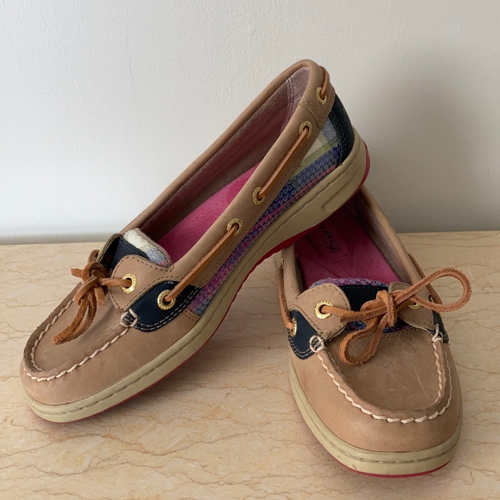 EUC Sperry Top Slider boat shoes